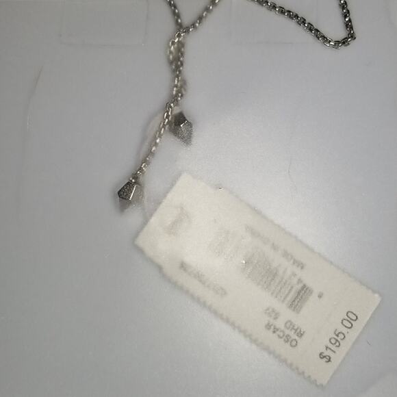 NWT Kendra Scott Oscar Silver Choker Necklace - Picture 5 of 6